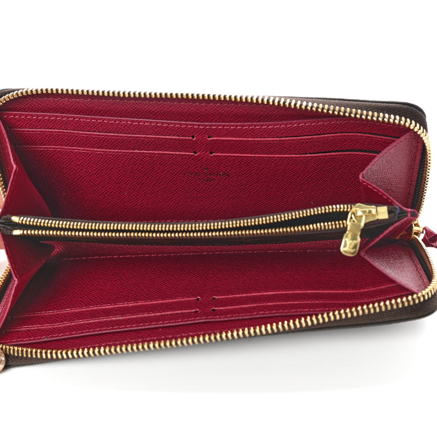Monogram Clemence Wallet Fuchsia