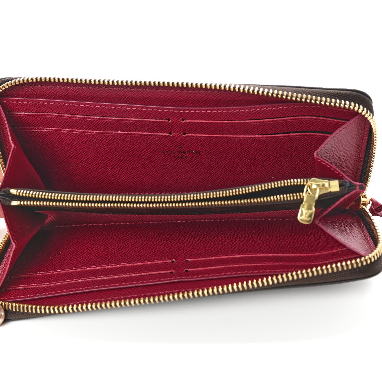 Louis Vuitton Monogram Clemence Wallet Fuchsia 5 of 9