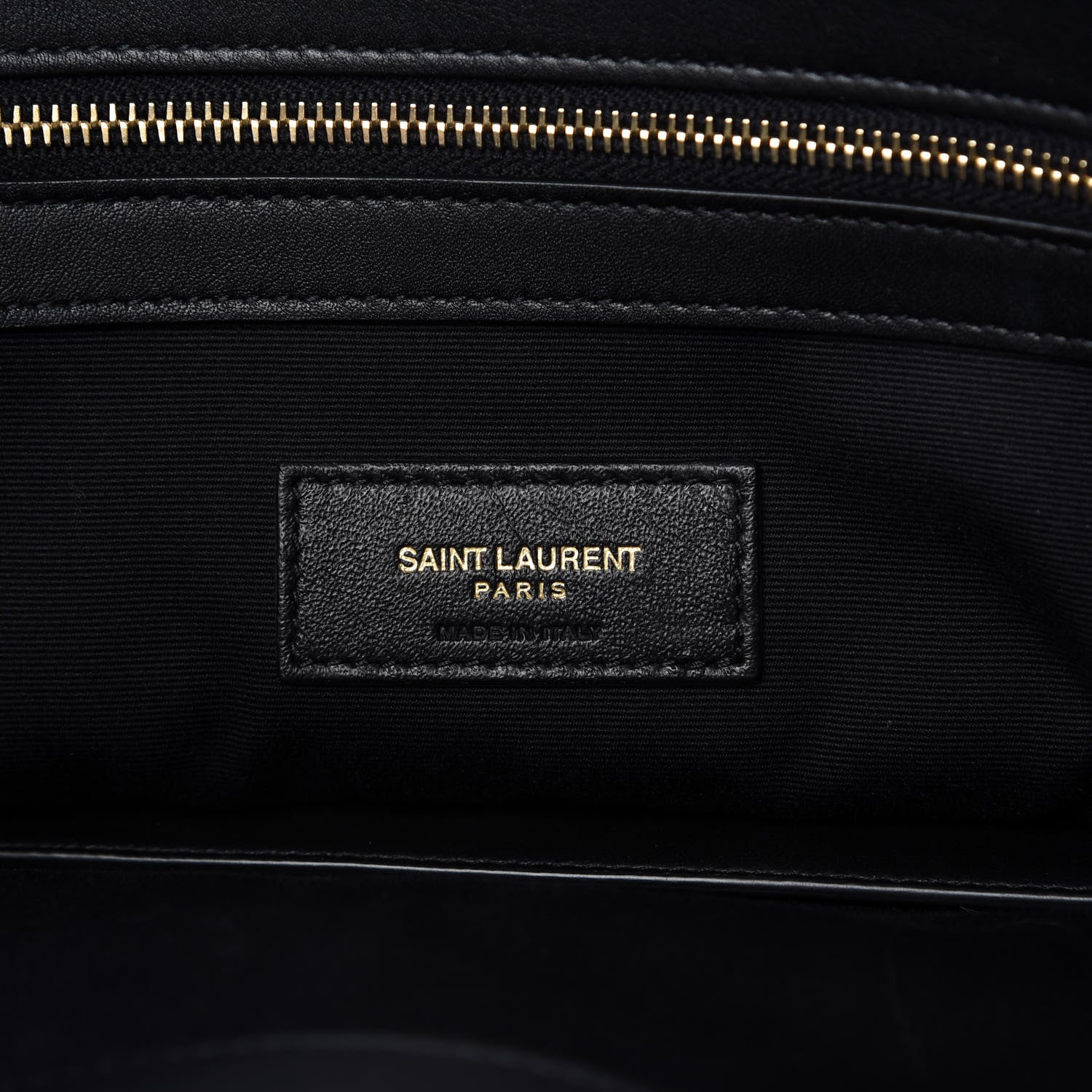 Saint Laurent Calfskin Large Manhattan Shopper Tote Black 8 of 9