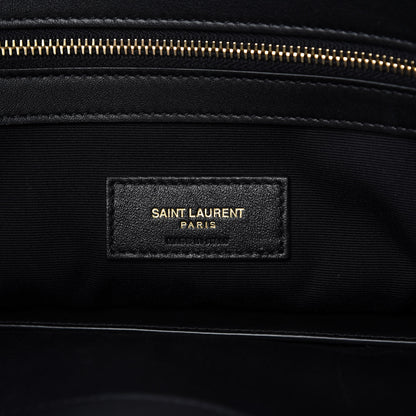 Saint Laurent Calfskin Large Manhattan Shopper Tote Black 8 of 9