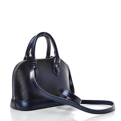 Louis Vuitton Epi Sequins Flame Alma Nano Blue Nuit 3 of 6