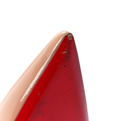 Christian Louboutin Patent So Kate 100 Pumps 39.5 Nude 5 of 8
