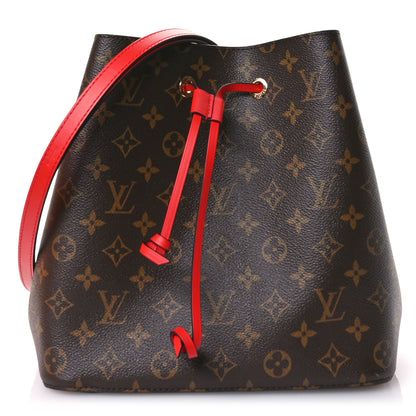 Louis Vuitton Monogram Neonoe MM Coquelicot 1 of 10