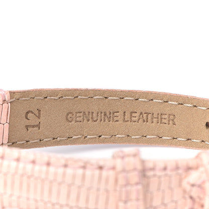 Fendi Stainless Steel Calfskin Diamond Pink Mother of Pearl 23mm Moda Quartz Watch 7 of 8