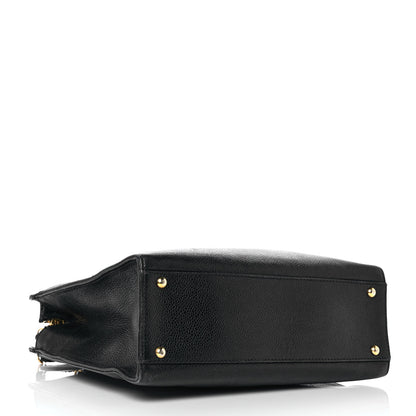 Chanel Caviar CC Shoulder Bag Black 3 of 9