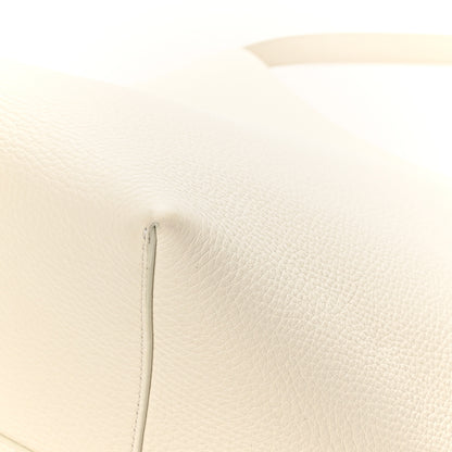 The Row Grained Calfskin Large N/S Park Tote Ivory 11 of 12