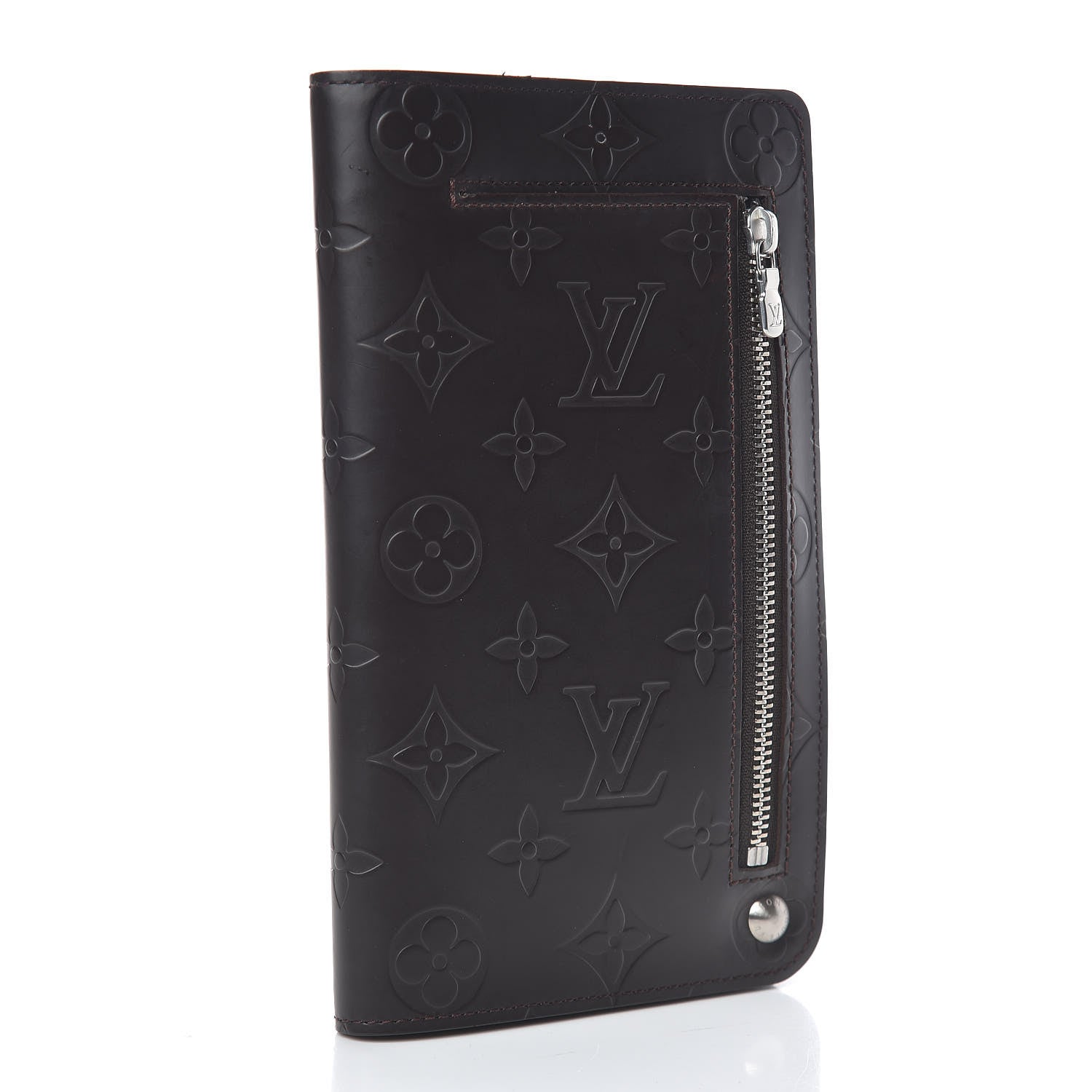 Louis Vuitton Monogram Glace Whist Wallet Cafe Brown 3 of 6