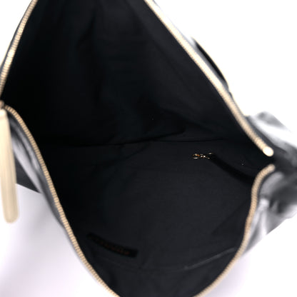 Chanel Lambskin Large Girl Bag Black Beige 5 of 9