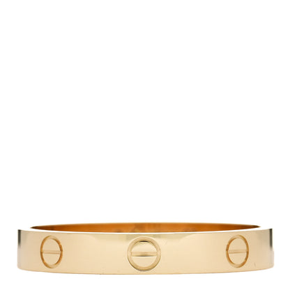 Cartier 18K Yellow Gold 3.5mm LOVE Wedding Band Ring 66 11.5 1 of 5