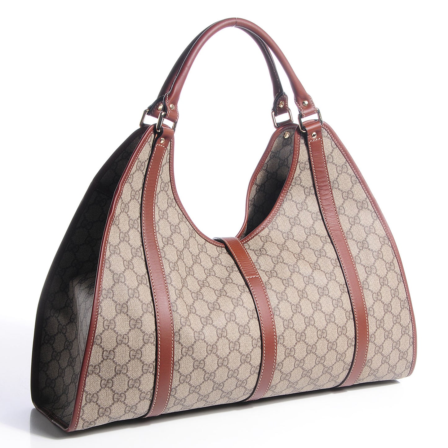 GG Plus Monogram Medium Joy Shoulder Bag Brown
