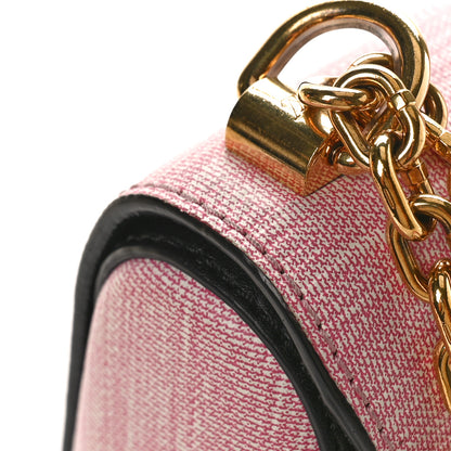 Louis Vuitton Calfskin Printed Twist Shoulder Bag PM 9 of 9