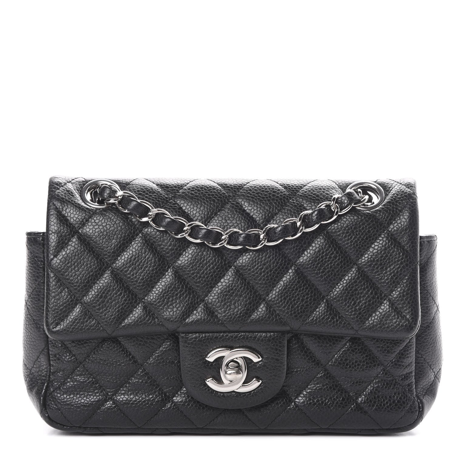 Chanel Caviar Quilted Mini Rectangular Flap Black 1 of 11