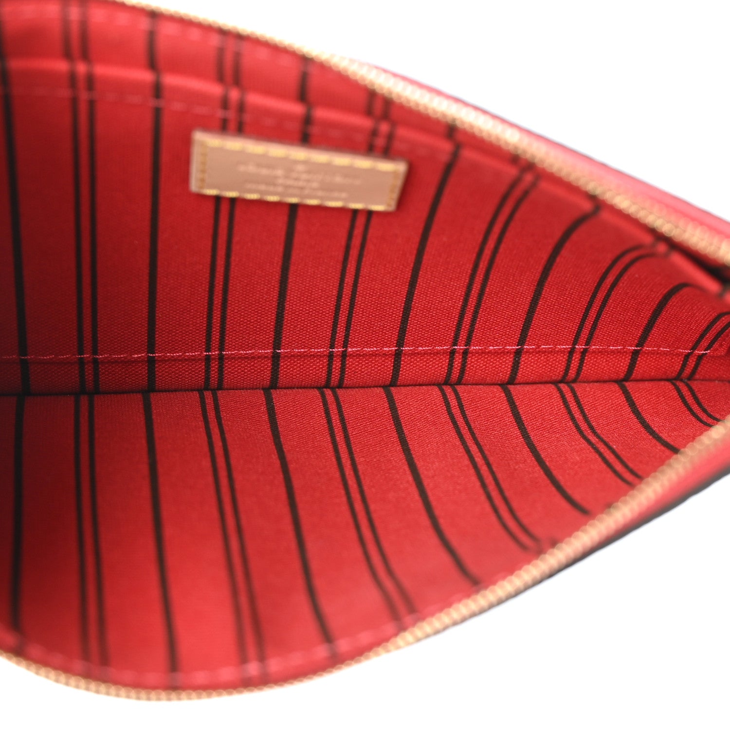 Louis Vuitton Monogram Neverfull MM GM Pochette Cherry 5 of 7