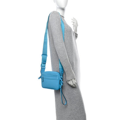 Gucci Rubber Effect Monogram GG Crossbody Bag Bright Blue 2 of 9