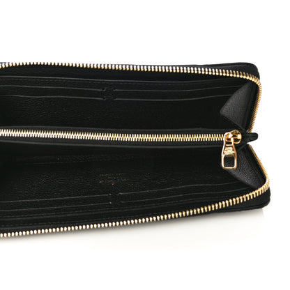 Louis Vuitton Empreinte Clemence Wallet Black 5 of 12