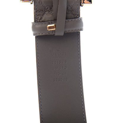 Gucci Soft Microguccissima Margaux Calfskin Belt 90 36 Loess 3 of 7