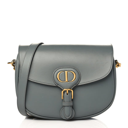 Christian Dior Box Calfskin Medium Bobby Flap Gray 1 of 10