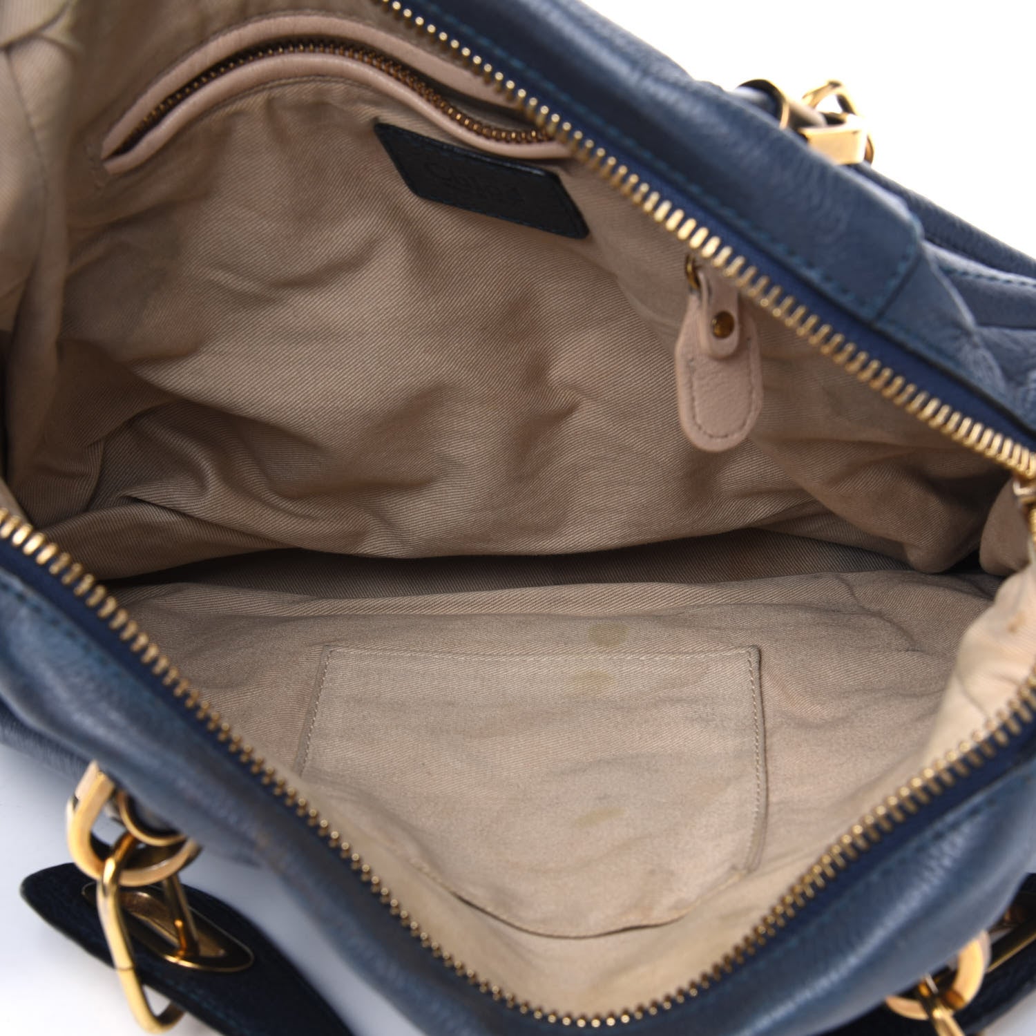 Chloe Calfskin Medium Paraty Navy 6 of 31