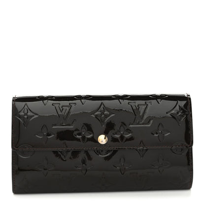 Louis Vuitton Vernis Sarah Wallet Amarante 1 of 11