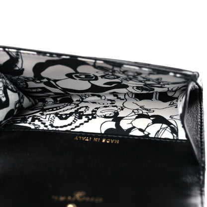 Chanel Lambskin Quilted Flap Card Holder Black 5 of 9