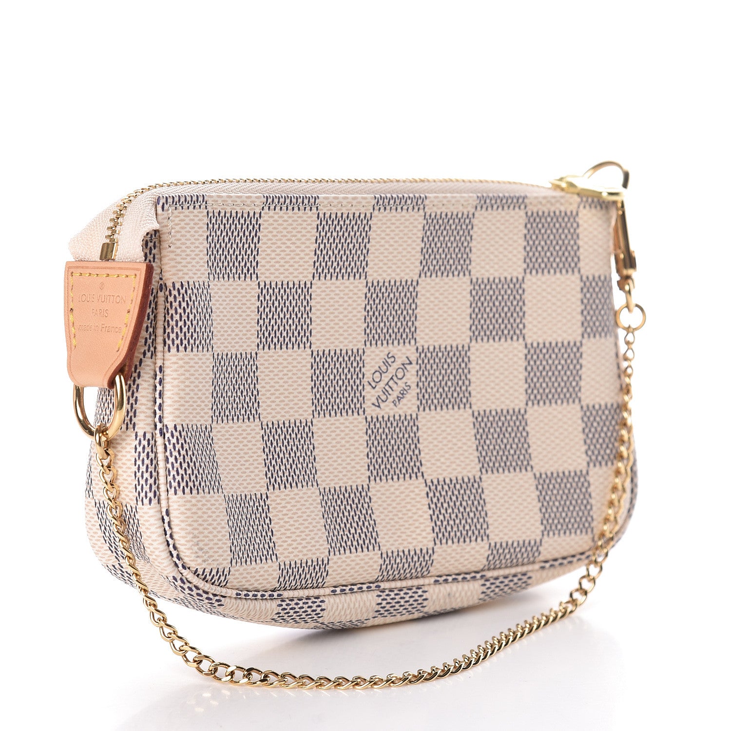 Louis Vuitton Damier Azur Mini Pochette Accessories 3 of 8