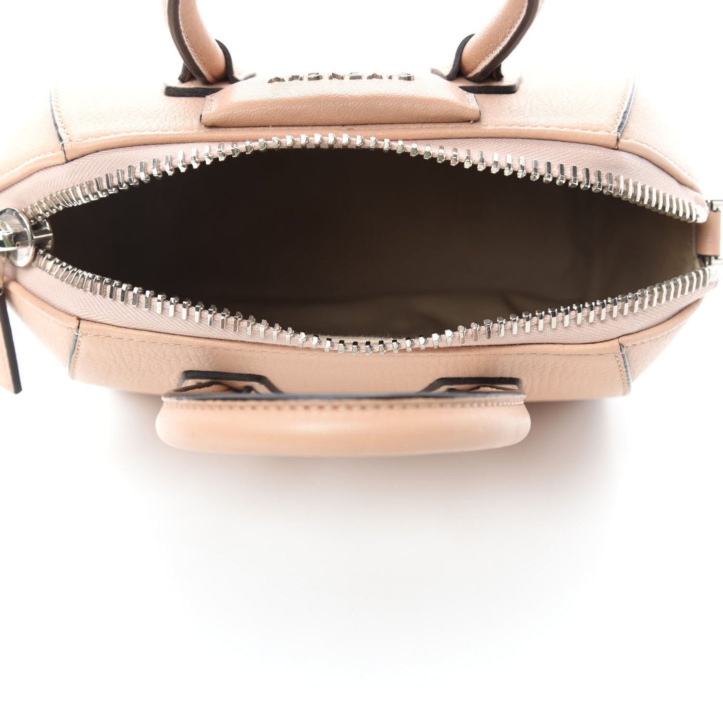 Sugar Goatskin Mini Antigona Powder