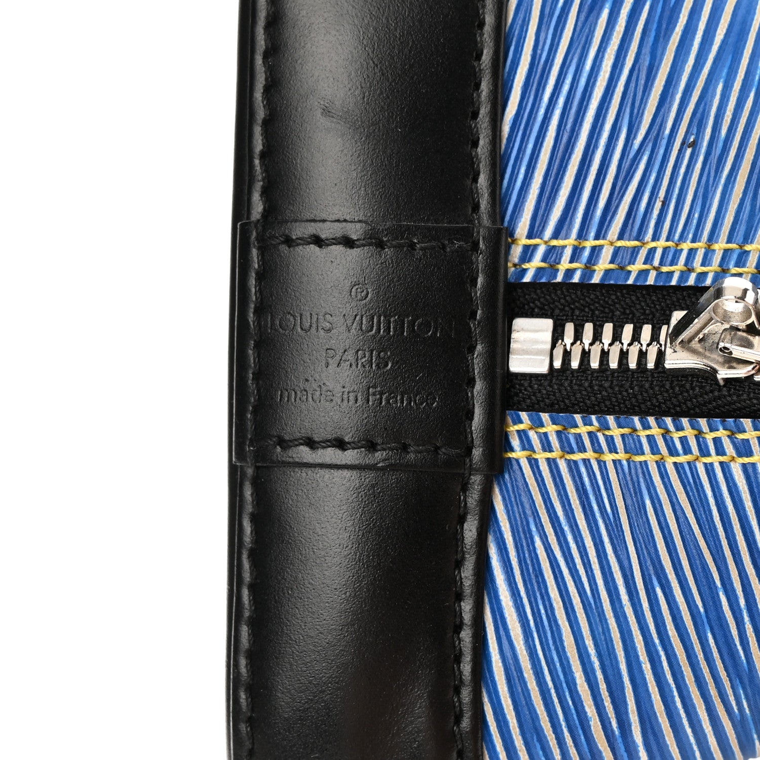 Louis Vuitton Epi Alma PM Denim Light 6 of 18
