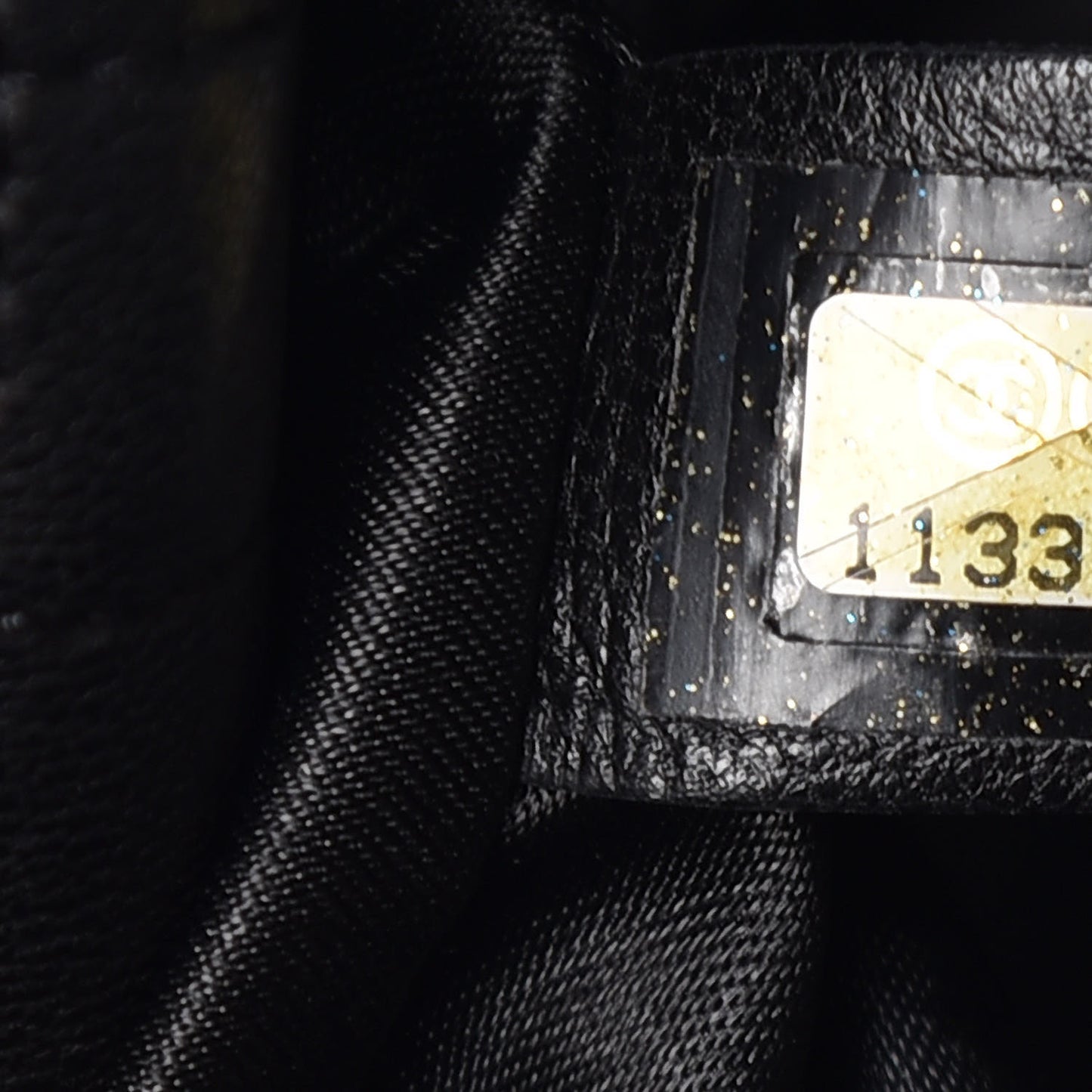 Lambskin Medium Soft and Chain Flap Black