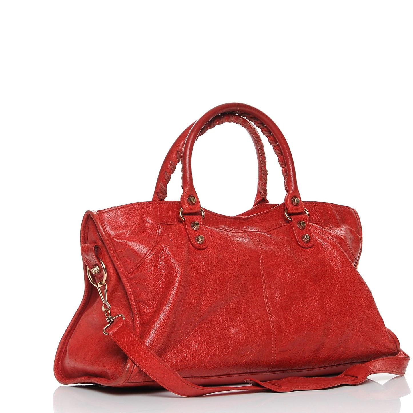 Agneau Arena Giant 12 Rose Gold Hardware Part Time Coquelicot Rouge Coquelicot
