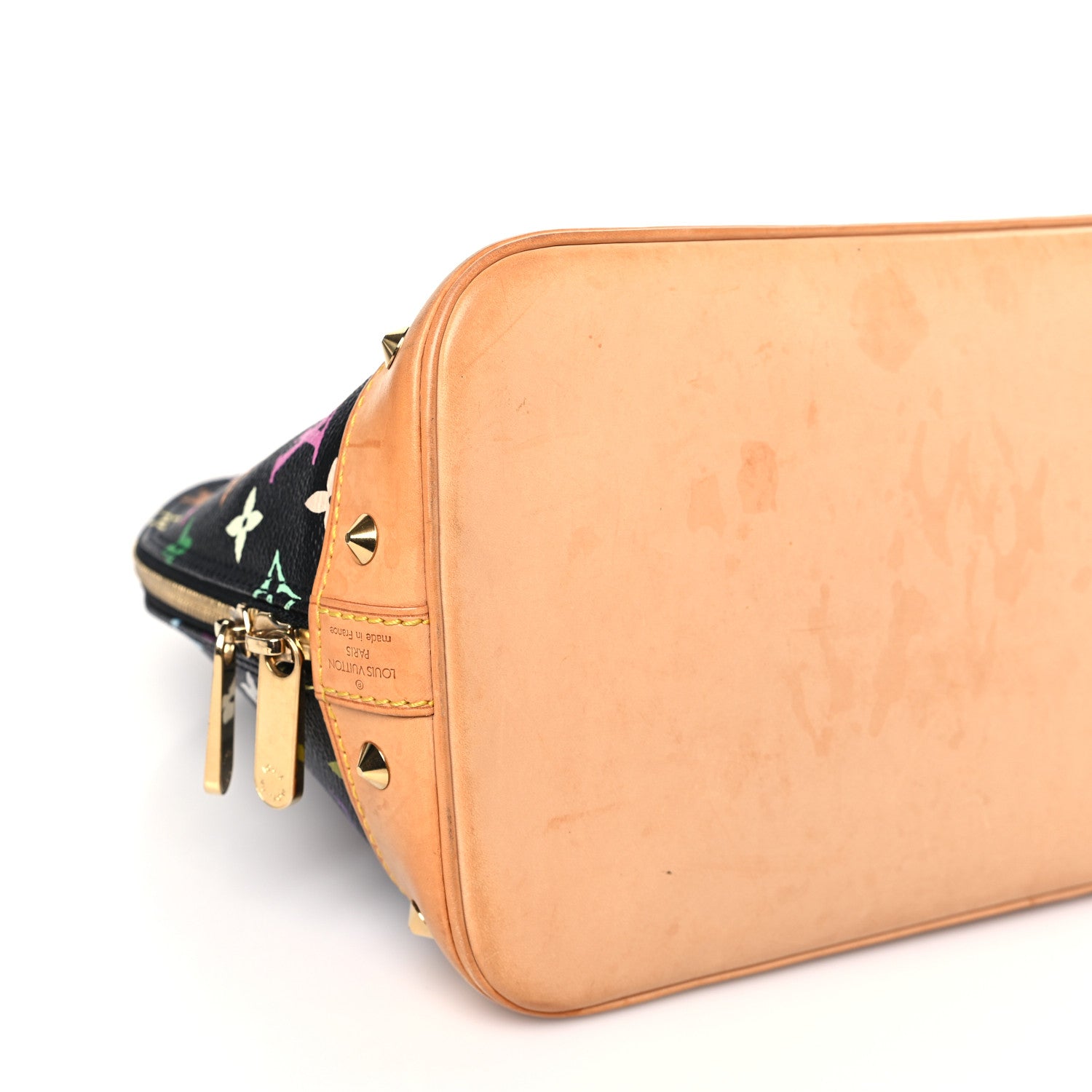 Louis Vuitton Monogram Multicolor Alma Black 7 of 9