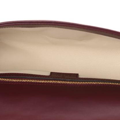 Gucci Calfskin Matelasse Small GG Marmont Shoulder Bag Ancora Red Ancora Red 5 of 10