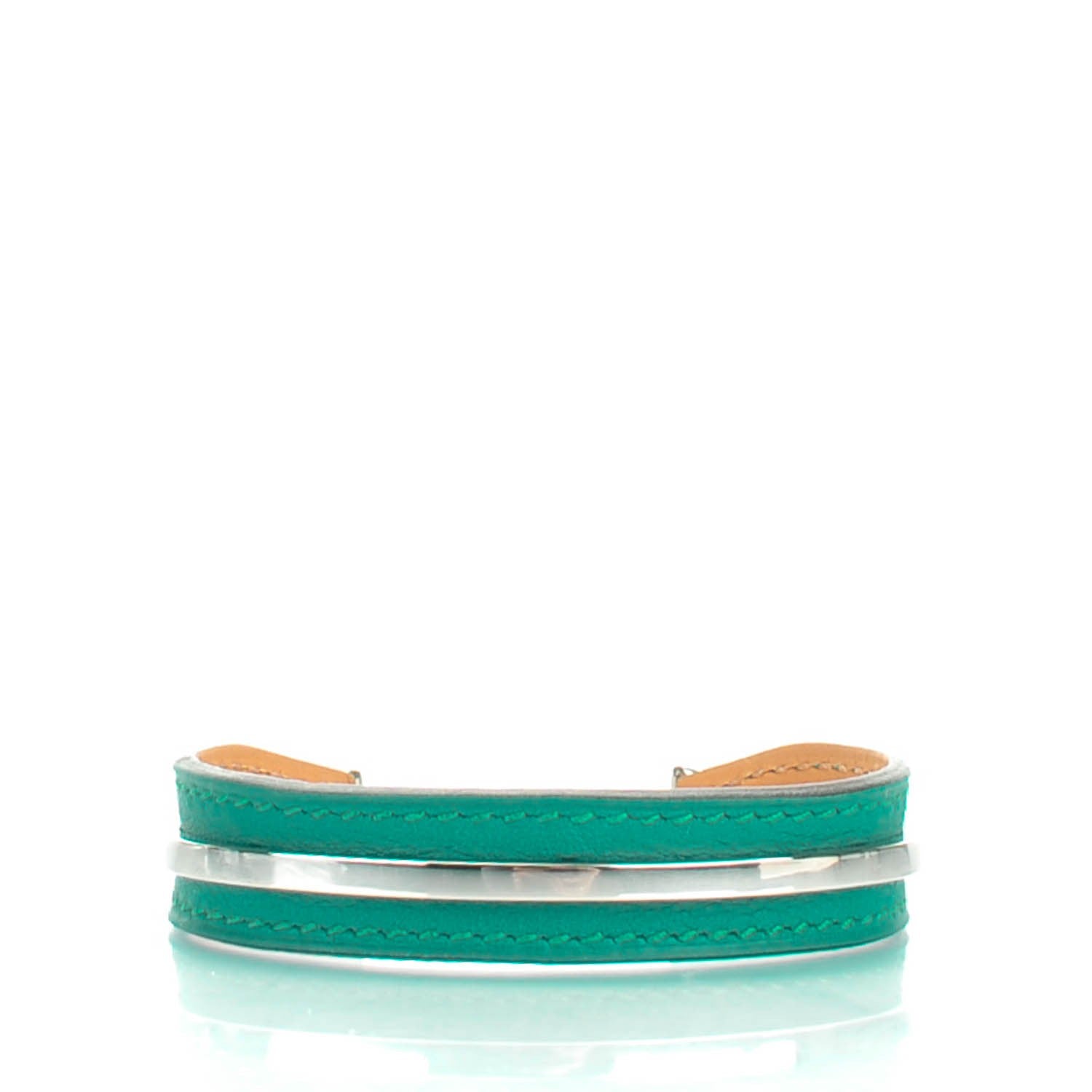 Hermes Swift Binome Bracelet S Malachite 3 of 5