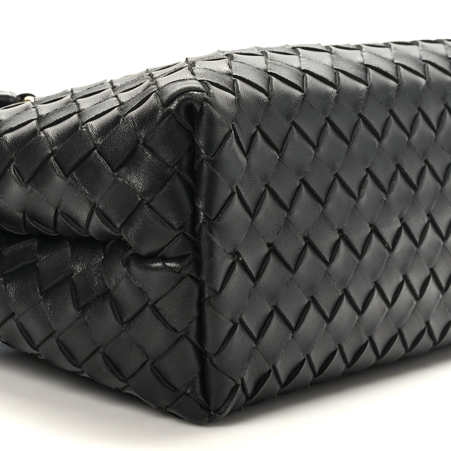 Bottega Veneta Nappa Intrecciato Medium Andiamo Shoulder Bag Black 7 of 8