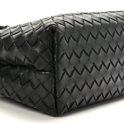 Bottega Veneta Nappa Intrecciato Medium Andiamo Shoulder Bag Black 7 of 8