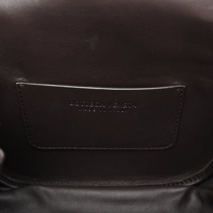 Bottega Veneta Patent Deerskin Small Beak Triangle Flap Shoulder Bag Fondant 6 of 9