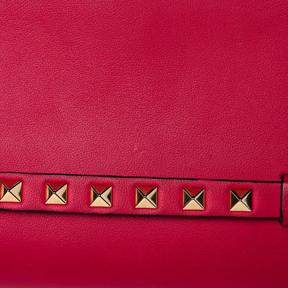 Valentino Garavani Nappa Rockstud Wristlet Clutch Cyclamin 11 of 13