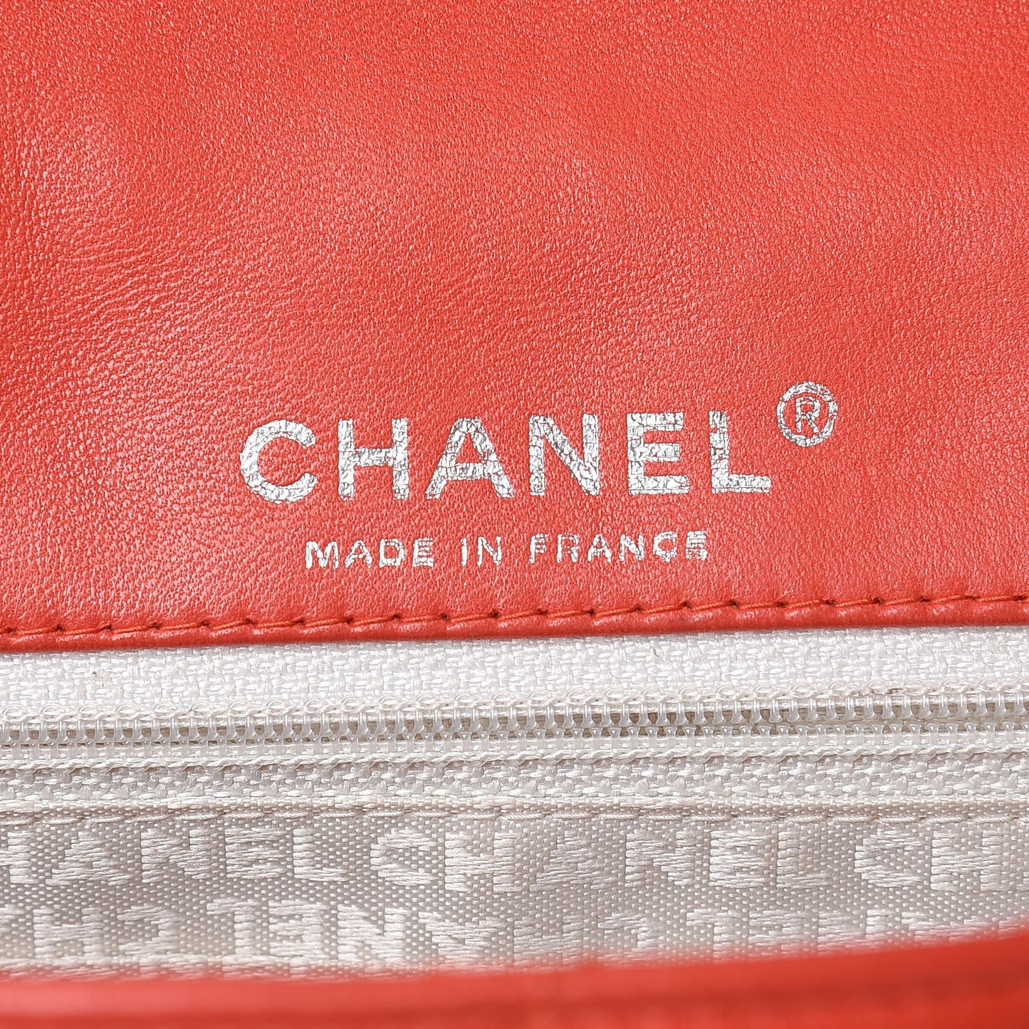 Lambskin Quilted Medium Ladybug Flap Red