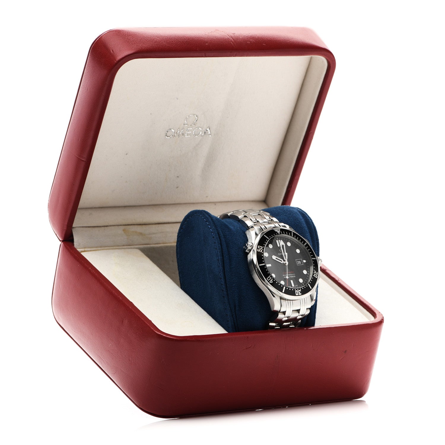 Omega Stainless Steel 41mm Seamaster 300M Quartz Watch Black 212.30.41.61.01.001 8 of 8