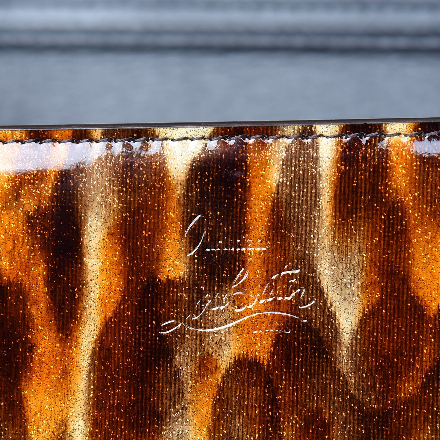 Patent Leopard Spikes Paloma Clutch Brown