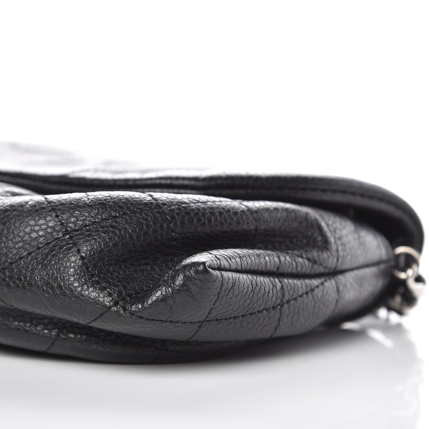 Caviar Half Moon Wallet On Chain WOC Black