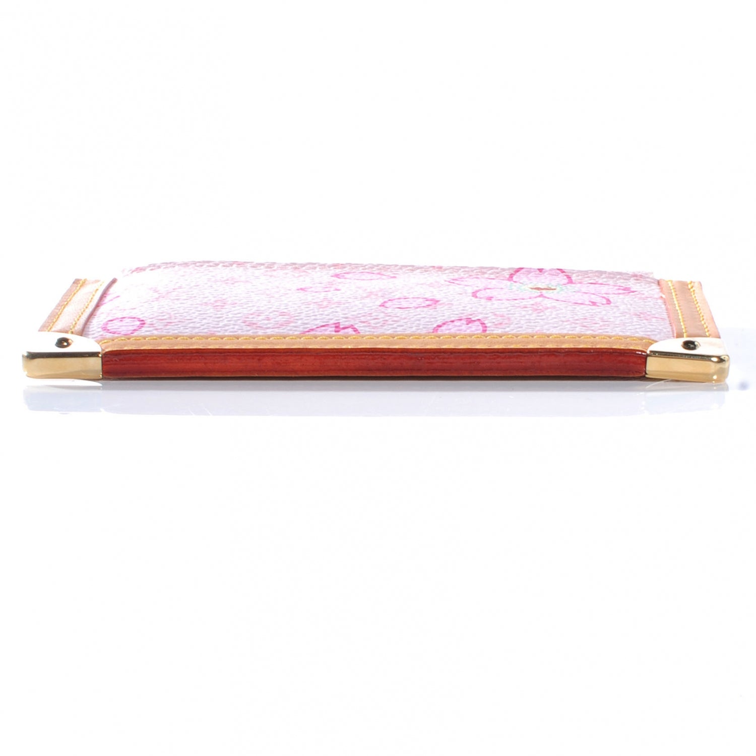 Louis Vuitton Monogram Cherry Blossom Key Pouch Pink 8 of 8