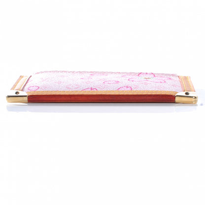Louis Vuitton Monogram Cherry Blossom Key Pouch Pink 8 of 8