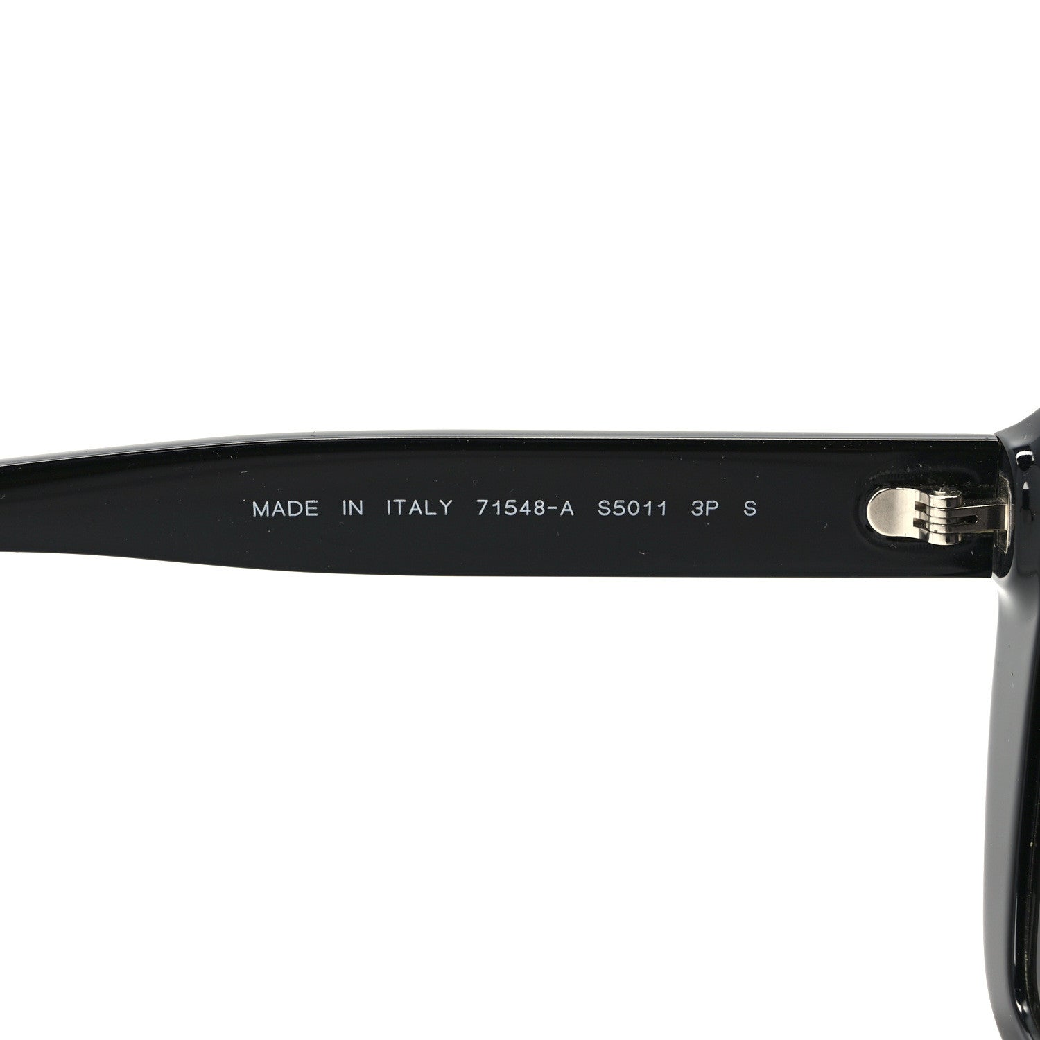 Chanel Acetate Polarized Butterfly Sunglasses 71548A Black 7 of 9