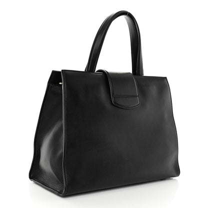 Gucci Calfskin Web Medium Dionysus Tote Bag Black 3 of 11