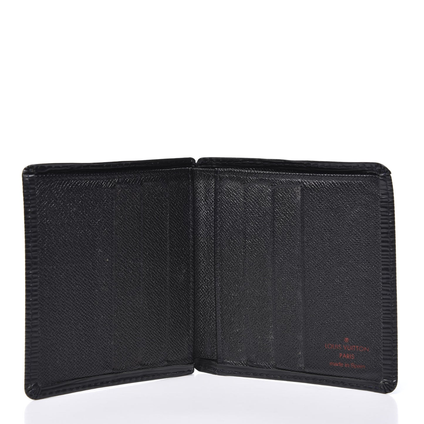 Epi 6 Card Billfold Wallet Black