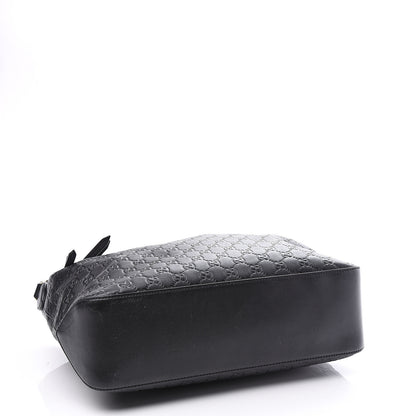 Gucci Guccissima Signature Large Linea A Hobo Black 3 of 10