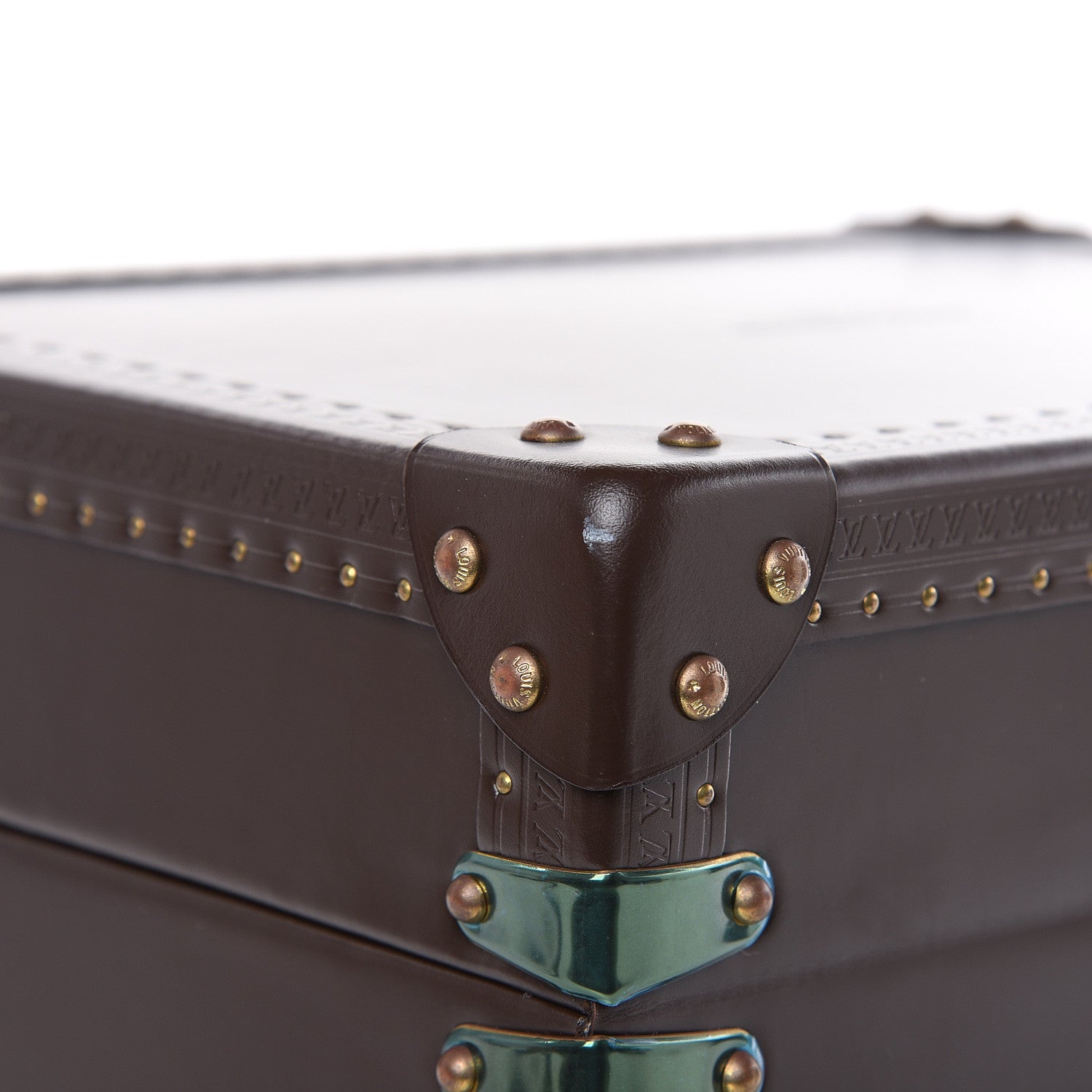 Louis Vuitton Calfskin Jewelry Trunk Brown 9 of 12