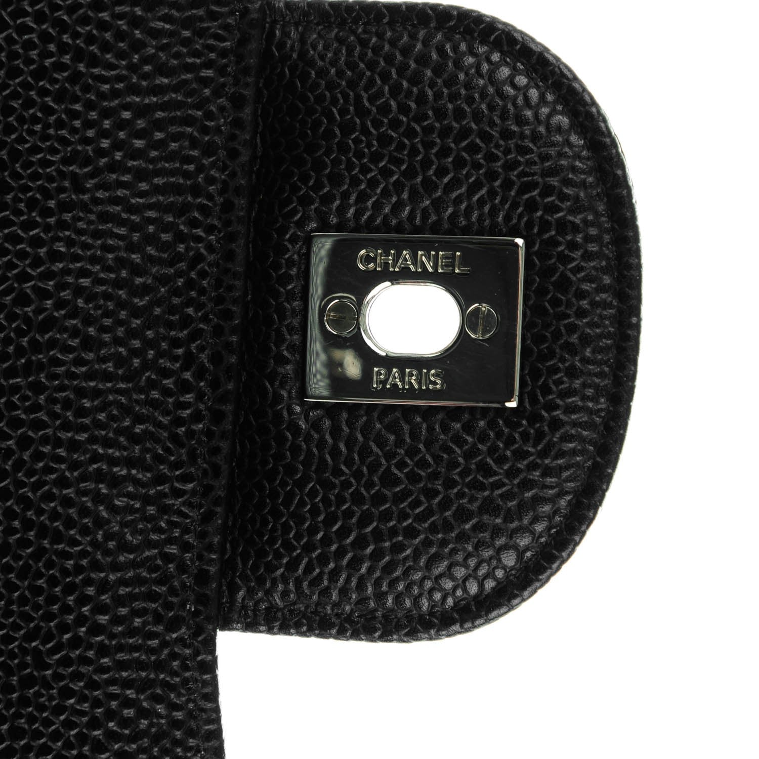 Chanel Caviar Quilted Jumbo Double Flap Black 6 of 8