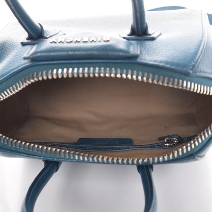 Givenchy Sugar Goatskin Mini Antigona Oil Blue 6 of 8