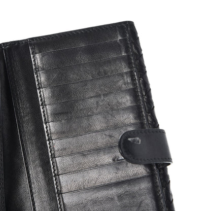 Bottega Veneta Nappa Intrecciato Embossed Continental Wallet Nero Black 9 of 12
